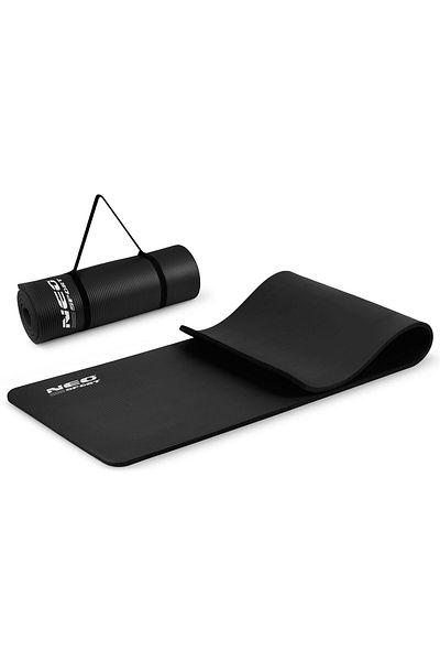 shumee Neo-Sport thick exercise mat 183 x 60 cm - 192300 black