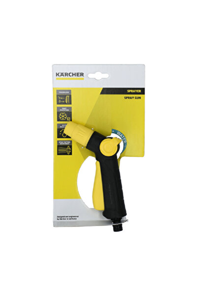 Karcher 2-Spray Plastic Trigger Button Cone Sprayer Black and Yellow