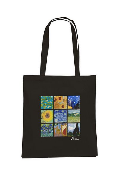 daystore Black Printed Bag