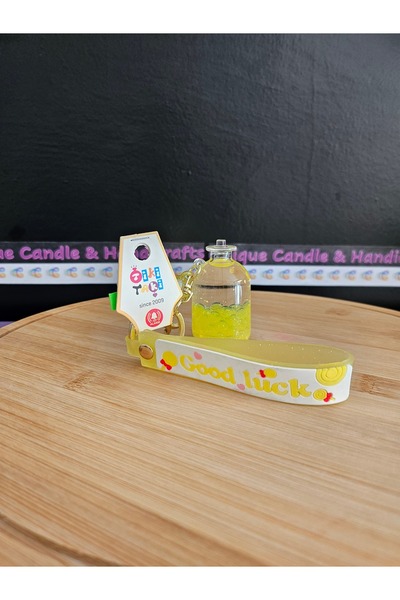 NO BRAND Chubby Bottle Juicy Keychain