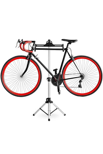 shumee MB2 Bicycle Service Stand in Aluminum and Silver