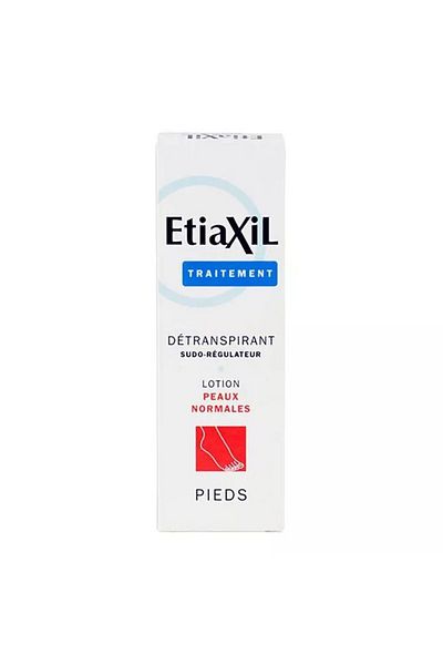 Etiaxil Antiperspirant for Feet, Etiaxil, Sudo-Regulating Effect, Anti-Odour, 48h Protection, 100ml