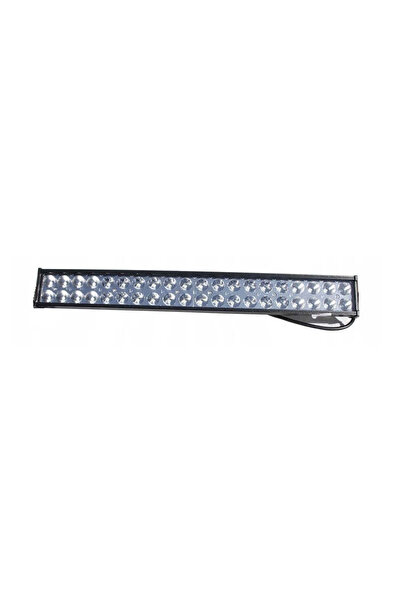 divendi-ro Spot LED curbat pentru mașină, 180W, 40 LED-uri, 80cm, 6000K, Off Road, Negru