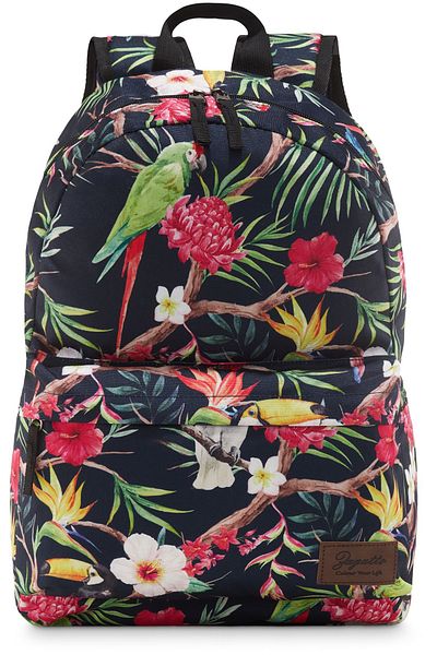 zagatto Ghiozdan școlar pentru fete, multicolor, 46,5x31x14 cm, cu buzunar pentru laptop/tabletă, ZG640