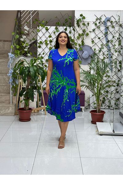 Punta Otantik Pss12275 Viscose Magic Dress