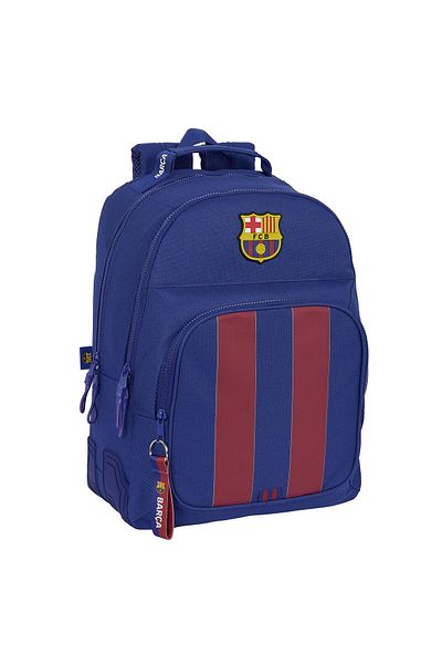 AQUA TRAVEL F.C. Barcelona schoolbag, dark red-blue, 32 x 42 x 15 cm