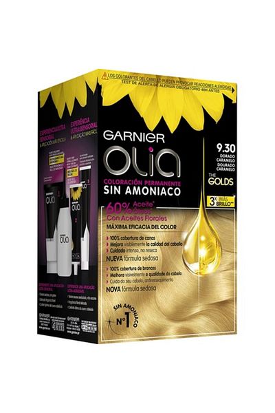 Garnier Vopsea păr Garnier Olia 9.30 Dorado Caramelo 54 ml