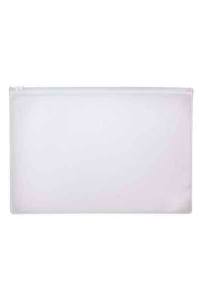 Muji Eva Case with Zipper, A5, White