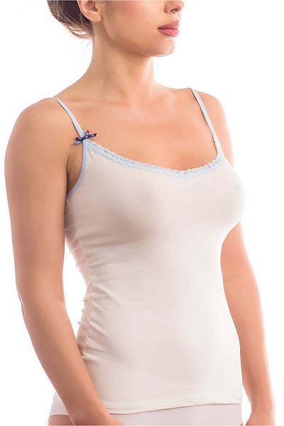 WildFashion Sloggi Dolce SLG151-2 lace and bow tank top
