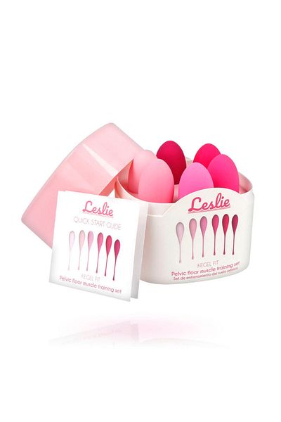 Yvleslie Pelvic Muscle Training Set, Leslie, 6 Weights