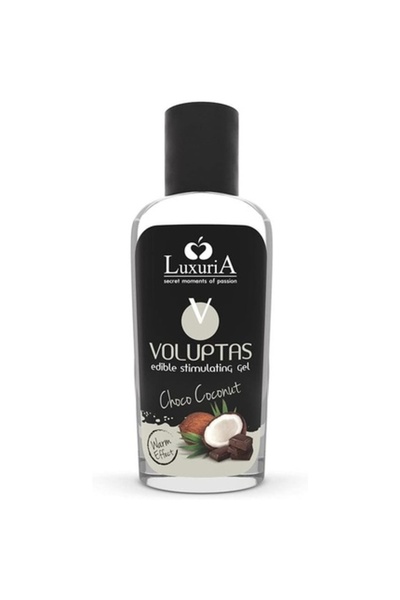 LUXURİA Edible massage gel, Luxuria Voluptas, warming effect, coconut and cre...