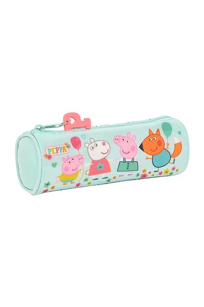 safta Penar cilindric Peppa Pig Cosy Corner albastru deschis 20x7x7 cm