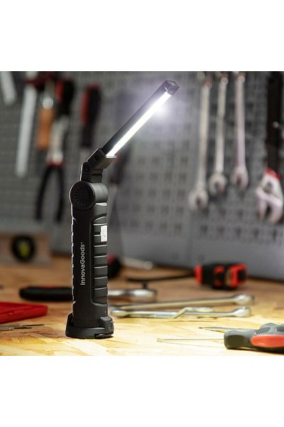 InnovaGoods Litooler 5-in-1 Magnetic Rechargeable LED Flashlight