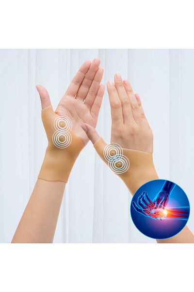 InnovaGoods Magnetic Wrist Compression Support, Imontic InnovaGoods, 2 Units