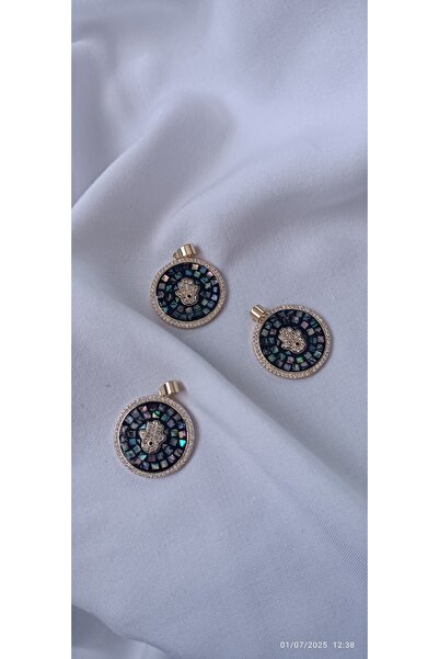 ARİ TAKI قلادة يد فاطمة من الفولاذ