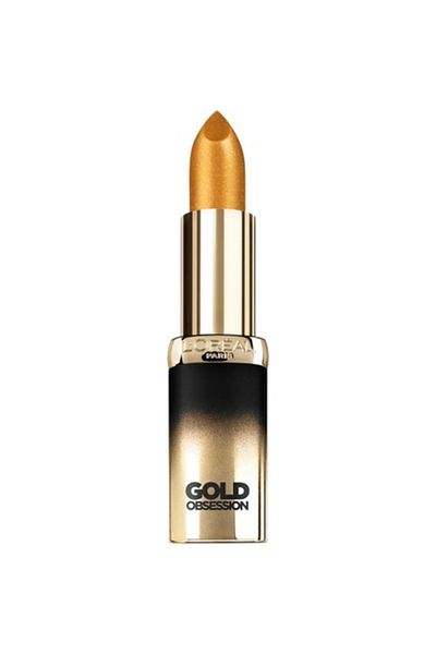 L'oreal Ruj L'Oréal Riche Gold Obsession Pure Gold