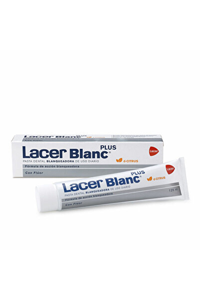 Lacer Lacerblanc Plus toothpaste, 125 ml, citrus flavor