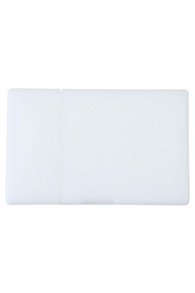 Muji Polypropylene Card Case, Double Storage, 30 Cards Capacity, White