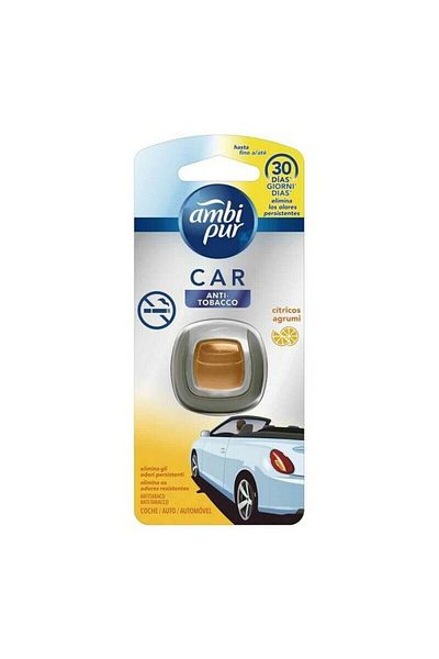 hero cosmetics Ambi Pur Car air freshener, Anti Tabacco Citrus, 125 g