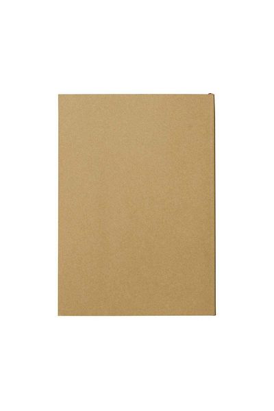 Muji دفتر ملاحظات ورقي، 144 ورقة، 148 × 105 مم، طبيعي