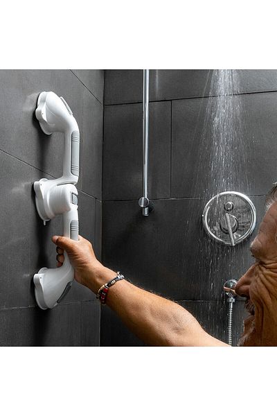 InnovaGoods Bathroom Safety Handle, InnovaGoods, Double Angular