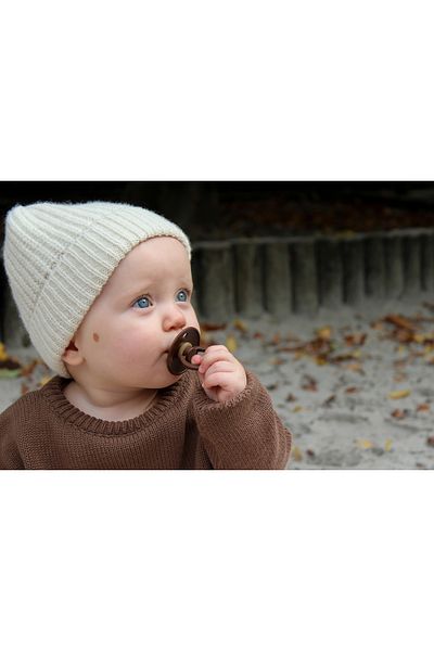 Bibs BIBS Colour Latex Pacifier, Round Teat, 6 months+, Sunshine
