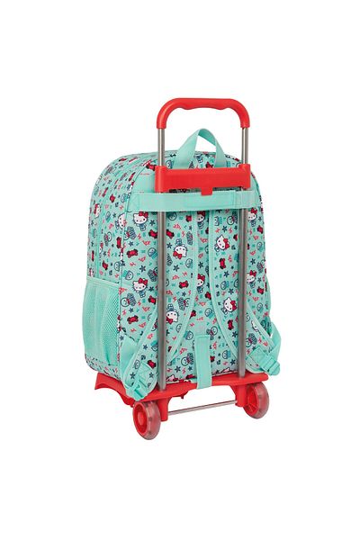Hello Kitty Hello Kitty Sea Lovers Wheeled School Backpack Turquoise 33 x 42 x 14 cm