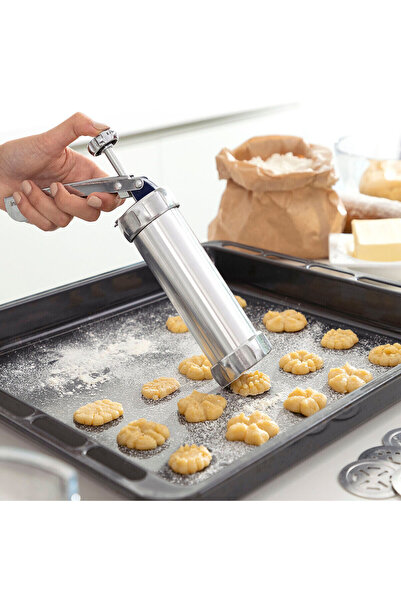 InnovaGoods Aparat Biscuiți și Pistol Decorativ InnovaGoods, 2-in-1