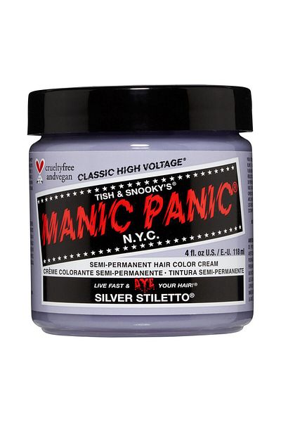 Manic Panic Vopsea păr, Manic Panic, High Voltage Classic Cream, Silver Stiletto, 118 ml
