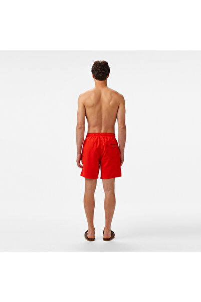 Nautica Erkek Kırmızı Regular Fit Deniz Şortu