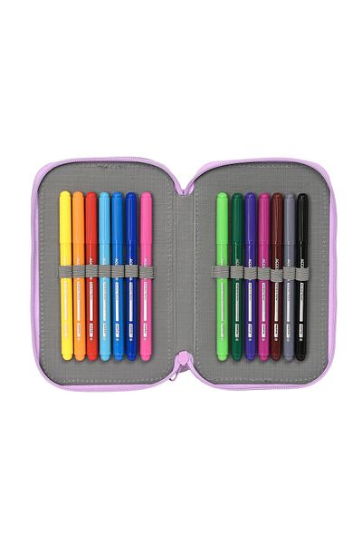 INNOFARM My Little Pony double pencil case, 28 pieces, lilac