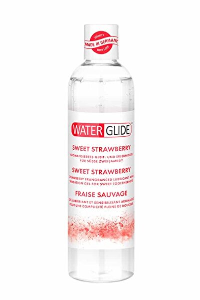 WATERGLIDE Lubrifiant pe bază de apă, 300 ml, aromă căpșuni