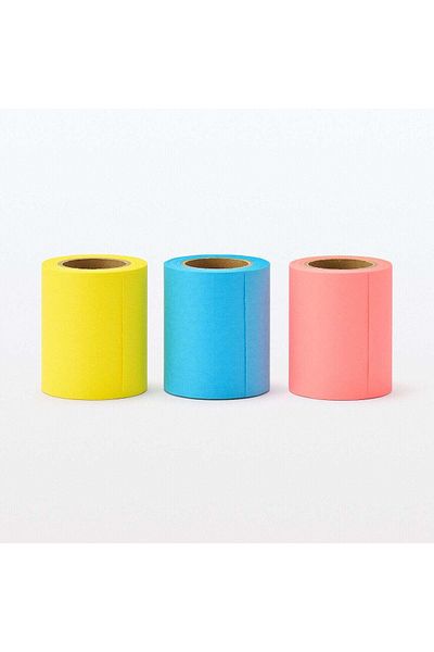 Muji Perforated Sticky Note Roll , Pink , W 5 x L 1000 cm