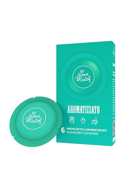 Lovewatch Flavored condoms, 6 pieces, various flavors