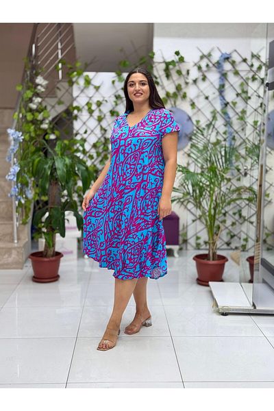 Punta Otantik Frd17165 Viscose Feride Dress