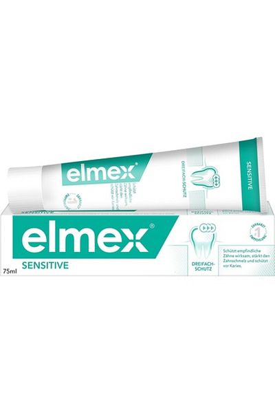 Elmex Pastă de dinți pentru dinți sensibili, Elmex, Herbal, 0.08 kg