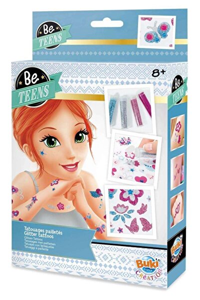 Buki France Glitter Tattoo Set, BUKI France, for Kids 8+