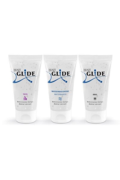 Orion Water-based lubricant set, Just Glide, 3x50 ml