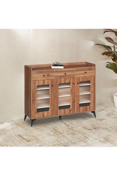 DEC4 Multi-purpose wardrobe with a modern design in different colors, size 120 cm