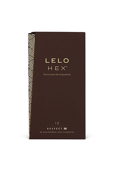 Lelo Condoms, LELO HEX Respect XL, 12 pieces, 58mm