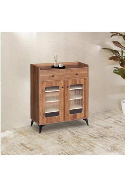 DEC4 Multi-purpose wardrobe with a modern design in different colors, size 80 cm