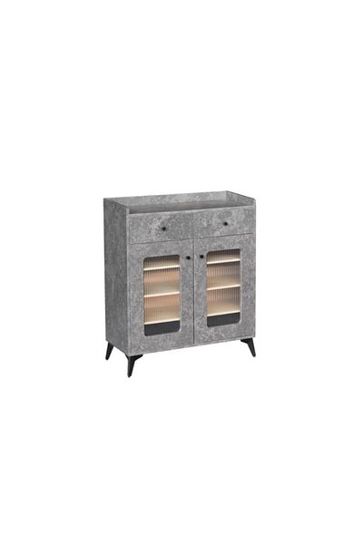 DEC4 Multi-purpose wardrobe with a modern design in different colors, size 80 cm