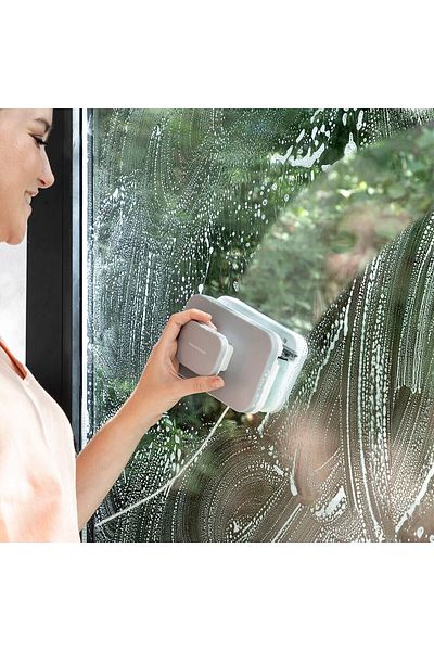 InnovaGoods Aparat de Curățare Geamuri Magnetic Klinduo InnovaGoods, Alb