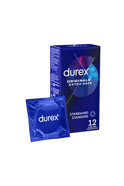 Durex Prezervative Durex Extra Safe, 12 bucăți
