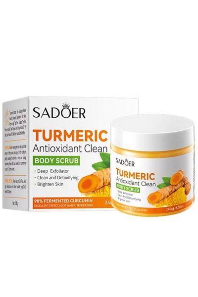 SADOER Antioxidant Turmeric Body Scrub