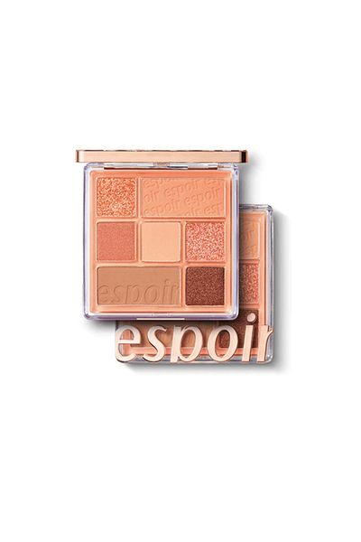 Espoir Real Eye Palette #01 Peach Like 10 g - peach eyeshadow palette