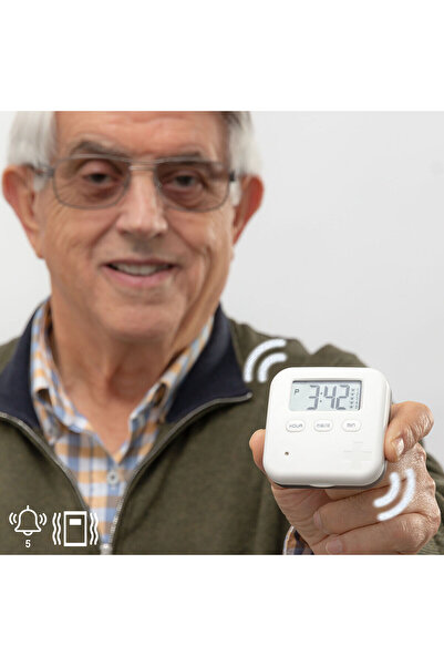 InnovaGoods Cutie inteligentă pentru medicamente, model Pilly, alb-gri