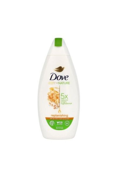 Unilever Dove Care By Nature Shower Gel, 400ml, oat milk and maple syrup