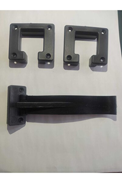 Eylül Cam Balkon Cam Balkon Plastik Takımı (2 Adet Teker Çıkışı, 1 Adet Boynuz)