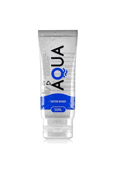 Aqua Lubrifiant pe bază de apă, Aqua, 50 ml, transparent